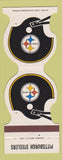 Matchbook Cover - Pittsburgh Steelers Football 1982 Vandergrift Savings