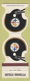 Matchbook Cover Pittsburgh Steelers Football 1985 Auto Workers CU Washington PA