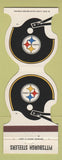 Matchbook Cover - Pittsburgh Steelers Football 1981 Youngstown's Credit Union