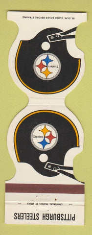 Matchbook Cover - Pittsburgh Steelers Football 1980 Sewickley Savings Loan PA