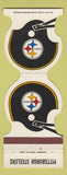Matchbook Cover - Pittsburgh Steelers Football 1980 Kwik Copy Tulsa OK