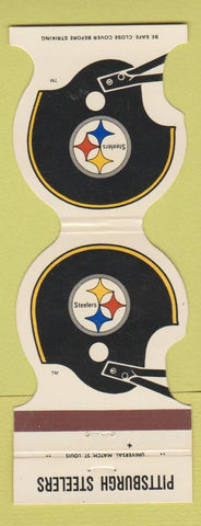 Matchbook Cover - Pittsburgh Steelers Football