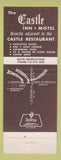 Matchbook Cover - Castle Restaurant Olean NY