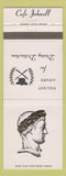 Matchbook Cover - Cafe Fohnell Restaurant Fort Wayne IN