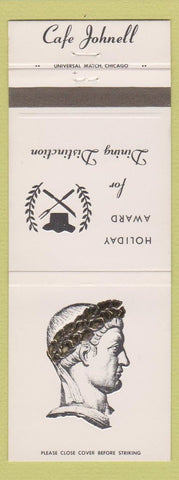 Matchbook Cover - Cafe Fohnell Restaurant Fort Wayne IN