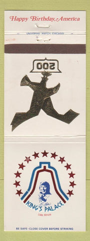Matchbook Cover - King's Place Lisle IL 1976 WEAR
