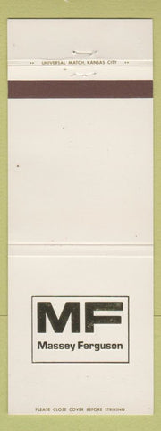 Matchbook Cover - Massey Ferguson Tractors Yuba City CA WEAR