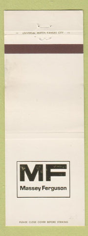 Matchbook Cover - Massey Ferguson Tractors Antioch IL WORN