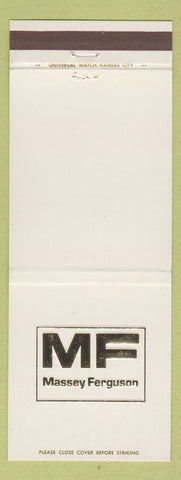 Matchbook Cover - Massey Ferguson Tractors Stow Skow Humboldt IA