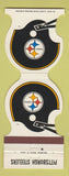 Matchbook Cover - Pittsburgh Steelers Football 1981 Hobby Center Youngstown OH
