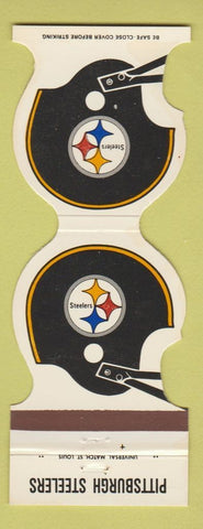 Matchbook Cover Pittsburgh Steelers Football 1979 Kier Ewing Insurance Verona PA