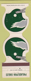 Matchbook Cover - Philadelphia Eagles Football 1981 American Kitchen PA NJ DE