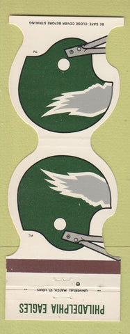 Matchbook Cover - Philadelphia Eagles Football