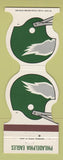 Matchbook Cover - Philadelphia Eagles Football 1982 CTCE Credit Union Reading PA