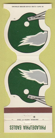 Matchbook Cover - Philadelphia Eagles Football 1982 Malvern Savings PA Exton