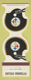 Matchbook Cover - Pittsburgh Steelers Football 1981 Bank Aspinwall PA