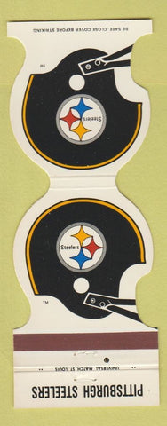 Matchbook Cover - Pittsburgh Steelers Football 1981 Community Savings