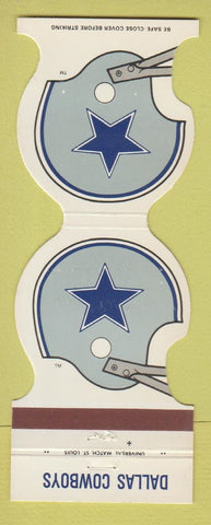 Matchbook Cover - Dallas Cowboys Football 1981 Kwik Kopy Dallas TX