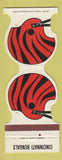 Matchbook Cover - Cincinnati Bengals Football 1982 Kemba Credit Union OH