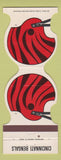 Matchbook Cover - Cincinnati Bengals Football 1981 Ettco Wire Cable Ridgewood NY