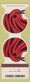 Matchbook Cover - Cincinnati Bengals Football