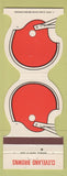Matchbook Cover - Cleveland Browns Football 1981 RKE Credit Union Ravenswood WV