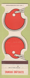 Matchbook Cover - Cleveland Browns Football 1981 Parker Hunter Investments