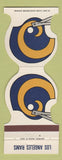 Matchbook Cover - Los Angeles Rams Football 1980