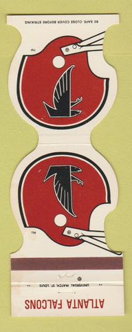 Matchbook Cover - Atlanta Falcons Football