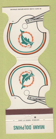 Matchbook Cover - Miami Dolphins Football 1981 Holiday Inn Vero Beach FL
