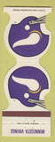 Matchbook Cover - Minnesota Vikings Football 1981 City County Credit Union
