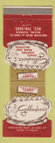 Matchbook Cover - Gallagher's Restaurant Tubby Potato Miami FL WEAR Jewelite
