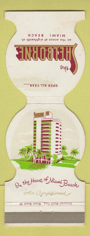 Matchbook Cover - Shelborne Hotel Miami Beach FL Jewelite