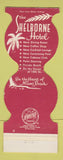 Matchbook Cover - Shelborne Hotel Miami Beach FL Jewelite