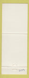 Matchbook Cover - Pool Boys Inc Swimming Management