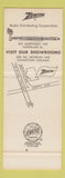 Matchbook Cover - Zenith TV Northlake IL