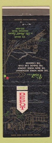 Matchbook Cover - Look's Depot Houston TX