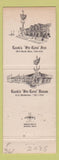 Matchbook Cover - Look's Depot Houston TX