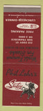 Matchbook Cover - Phil Lehr's Steak San Francisco CA