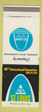 Matchbook Cover - St Louis MO Bicentennial 1966 Universal Match