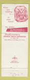 Matchbook Cover - St Louis MO Bicentennial 1966 Universal Match