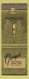 Matchbook Cover - George's Steak House Cape Canaveral FL WEAR