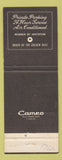 Matchbook Cover - Northwood Funeral Home West Palm Beach FL CREASED
