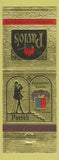 Matchbook Cover - Pavio's Restaurant Philadelphia PA