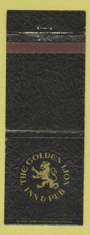 Matchbook Cover - The Golden Lion Inn Pub Springfield MO