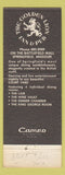 Matchbook Cover - The Golden Lion Inn Pub Springfield MO