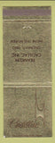 Matchbook Cover - Cadillac Franklin Cincinnati OH WEAR