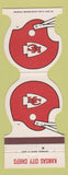 Matchbook Cover - Kansas City Chiefs Football 1982 American National Bank