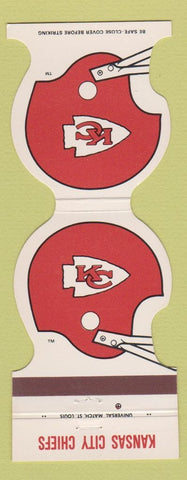 Matchbook Cover - Kansas City Chiefs Football 1982 American National Bank
