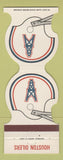 Matchbook Cover - Houston Oilers Football 1981 TX Souvenirs